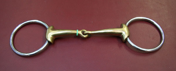 FILETTO ANELLI SNODATO "HORSE&MORE" C/BLOCCO* Filetti ad Anelli 